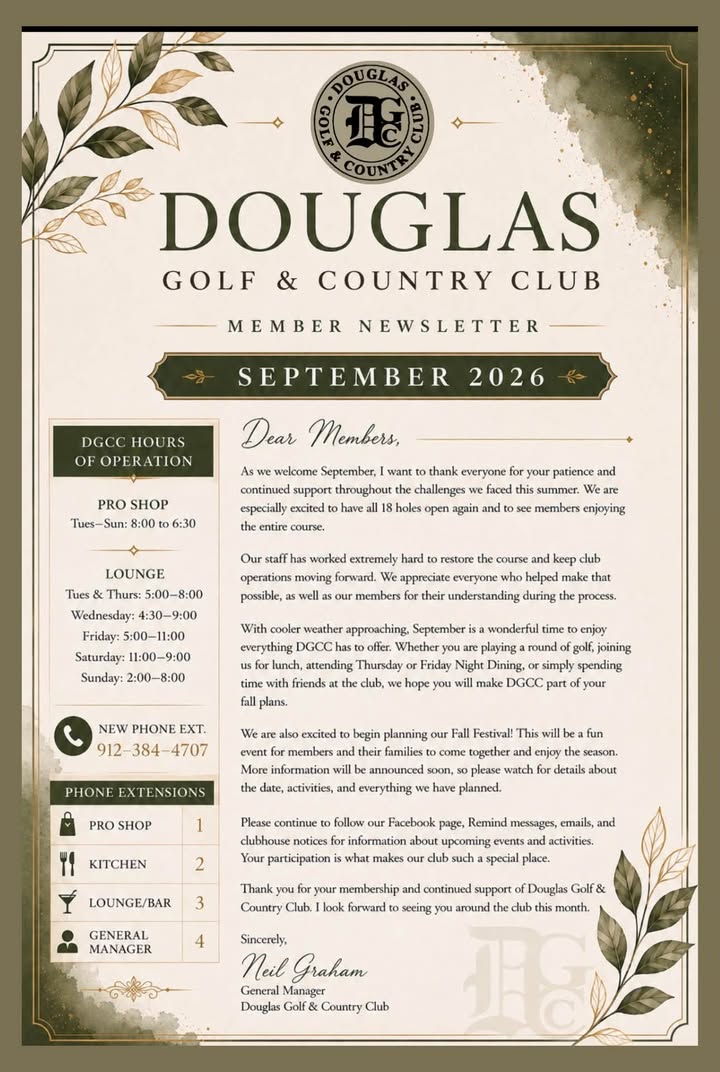 Douglas Golf & Country Club