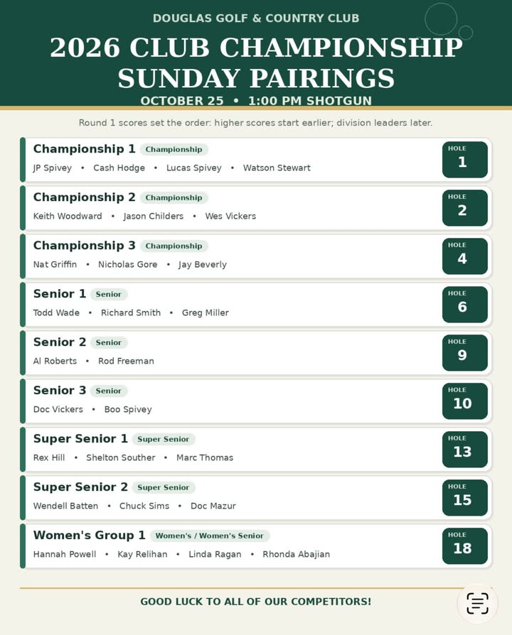 Douglas Golf & Country Club